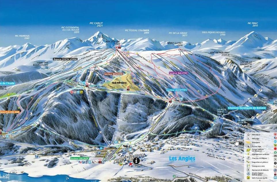 לס אנגל Chalet Pres Des Pistes Avec Vue Panoramique מראה חיצוני תמונה